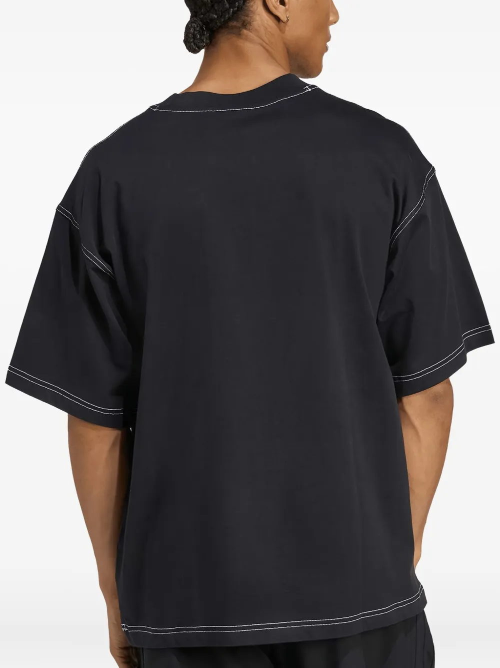 adidas Wabash T-shirt met grafische prints Zwart