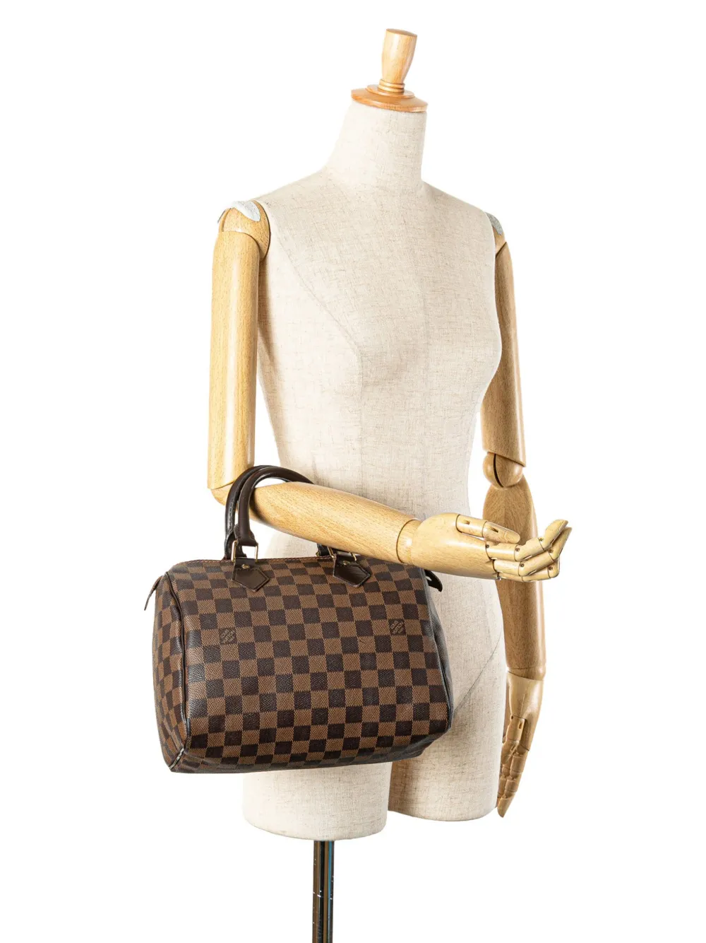 Louis Vuitton Pre-Owned 2009 Damier Ebene Speedy 25 boston bag | Pre-Owned | Image 2