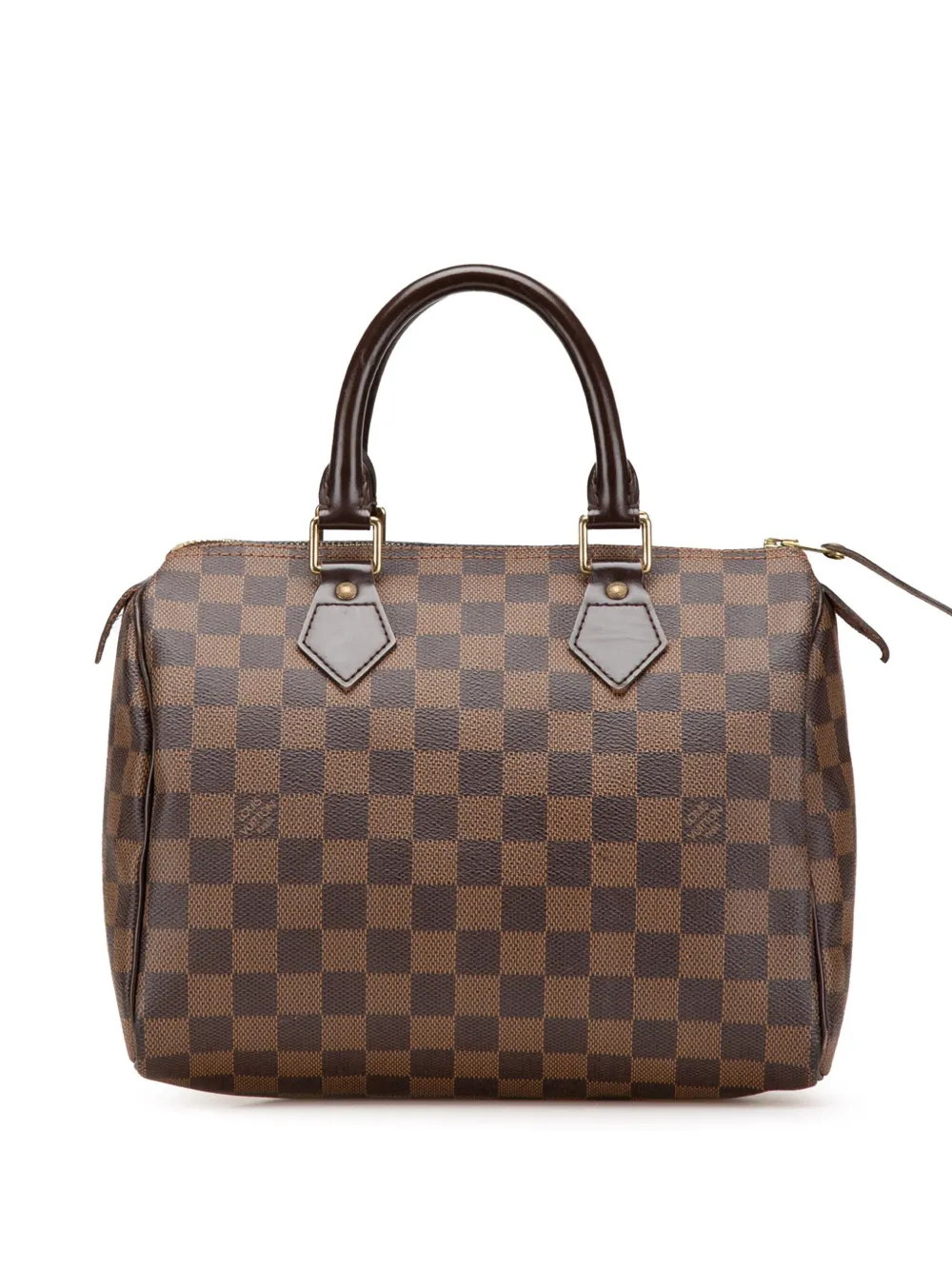 Louis Vuitton Pre-Owned 2009 Damier Ebene Speedy 25 boston bag | Brown | Image 1