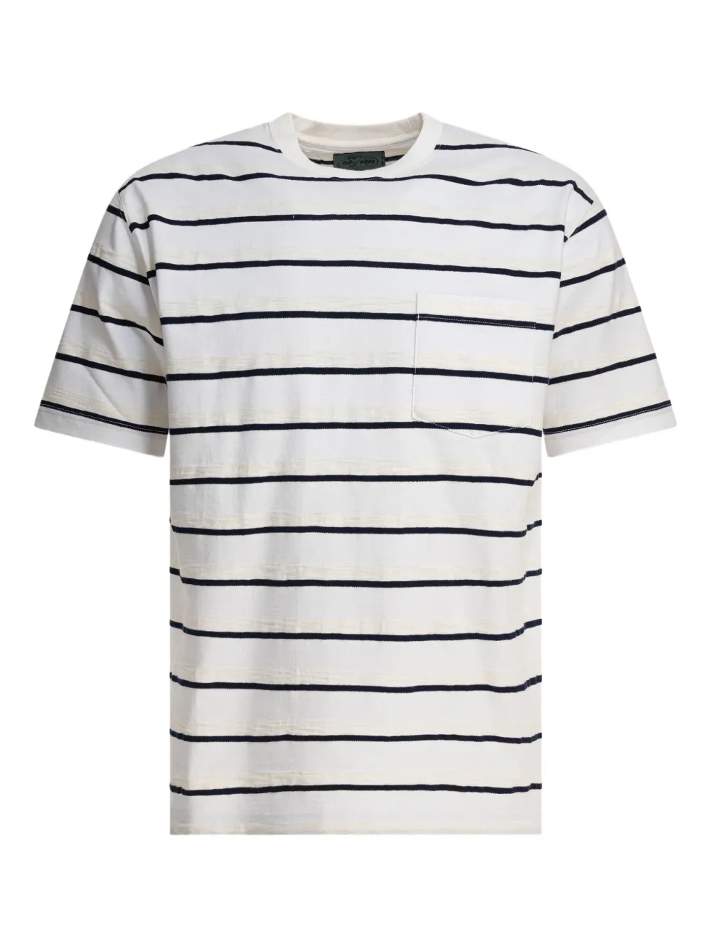 pocket striped T-shirt