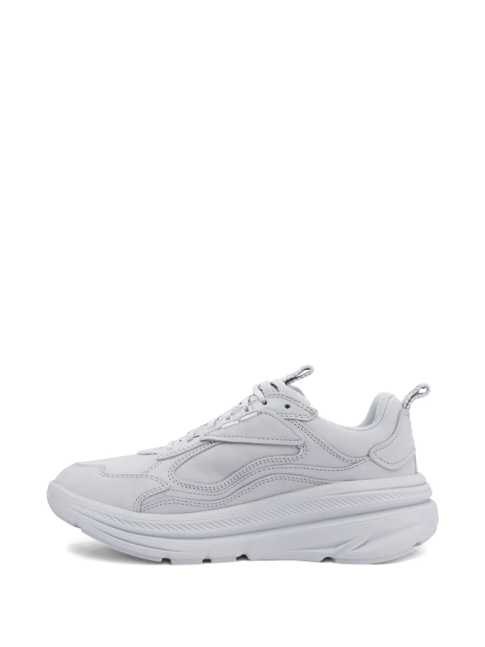 Ugg Ca1 Leather Platform Sneakers In White