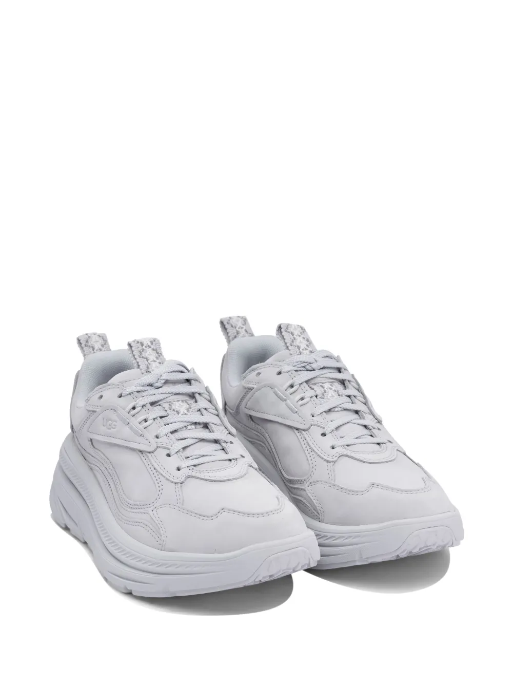 UGG CA1 leather platform sneakers - Wit