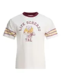 KAPITAL cat-graphic cotton t-shirt - White