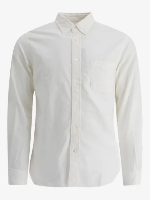 BEAMS PLUS camisa oxford con bolsillo