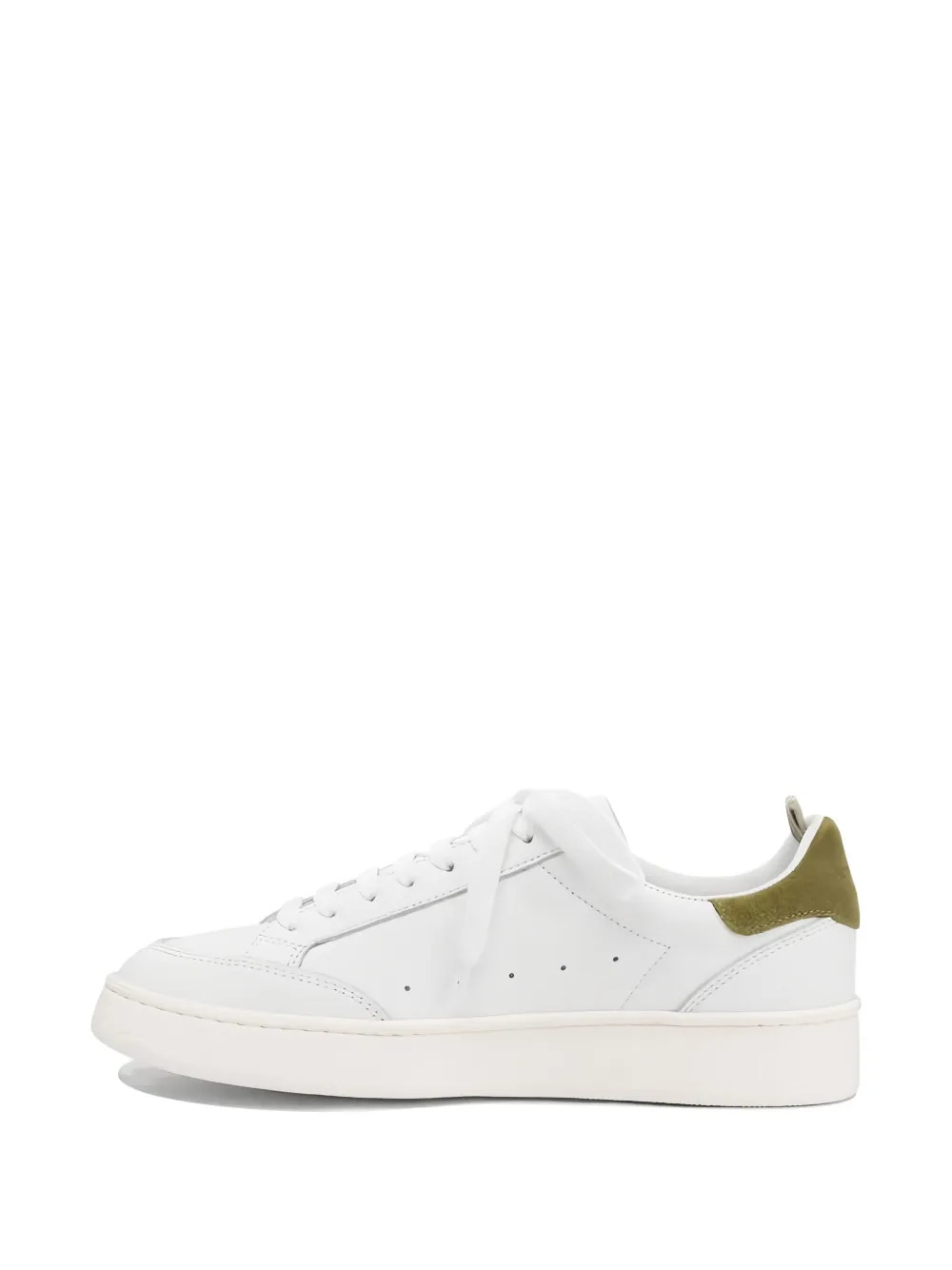 Officine Creative Mower leather trainers White