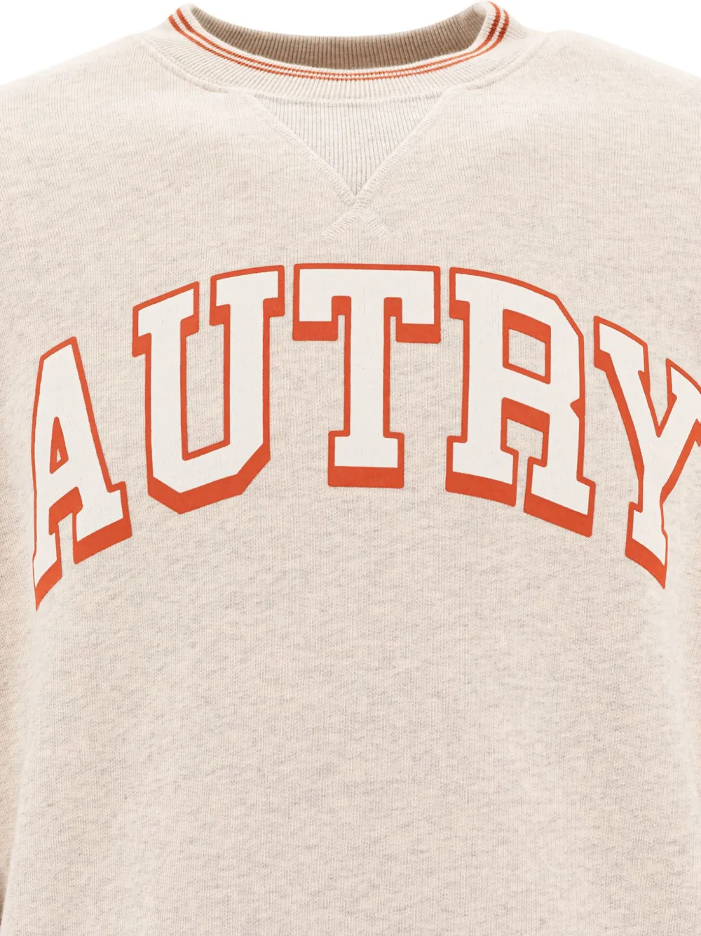 Autry Sweater met logo Beige