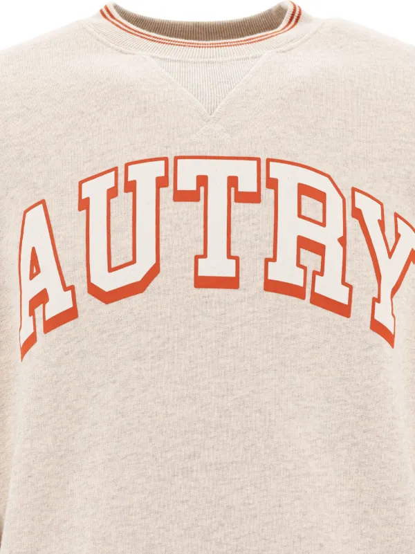 Autry ロゴ スウェットシャツ | ニュートラル | FARFETCH JP