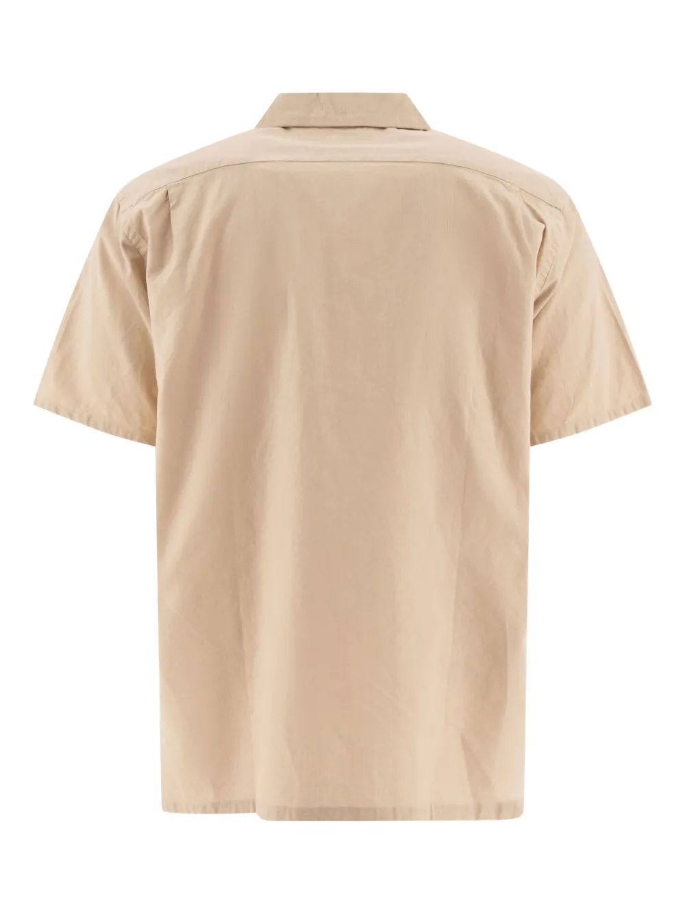 BEAMS PLUS open-collar pocket shirt - Beige