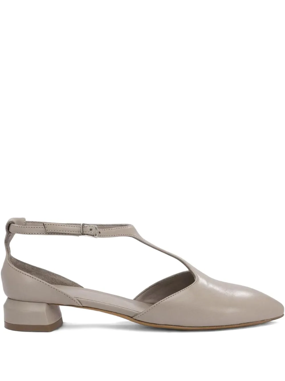 Officine Creative t-bar block-heel pumps Neutrals