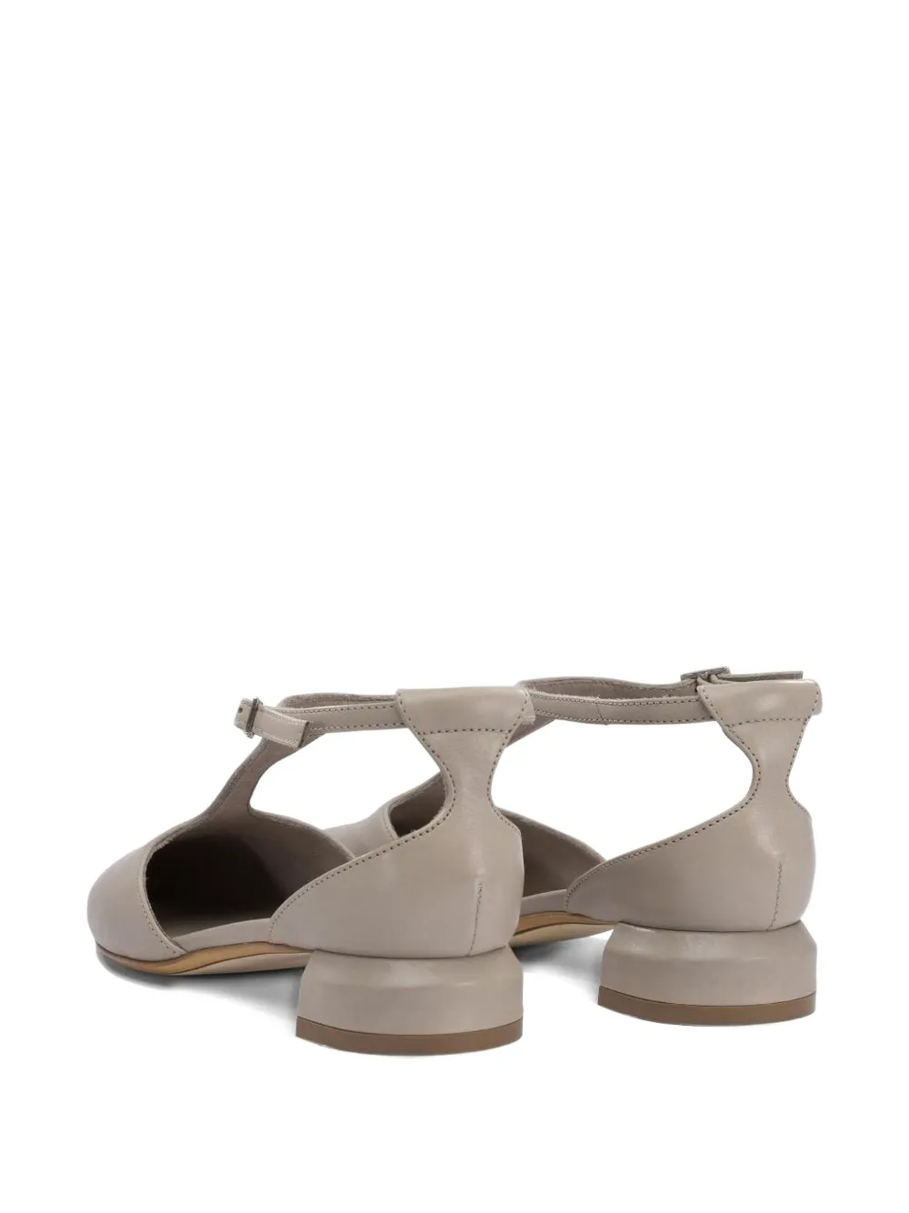 Officine Creative t-bar block-heel pumps Neutrals