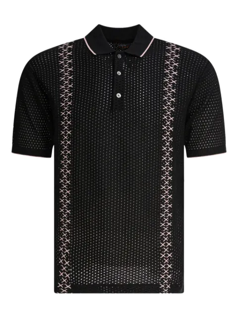 BEAMS PLUS knitted polo shirt