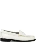 G.H. Bass & Co. leather penny loafers - White