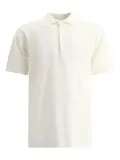 BEAMS PLUS 12G cotton polo shirt - White