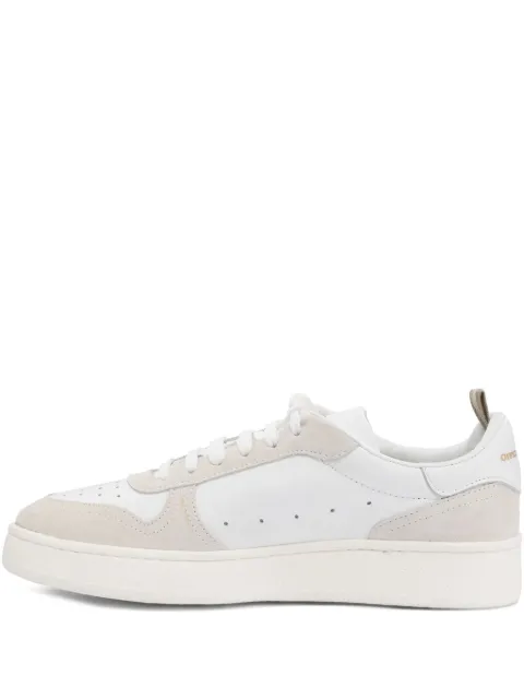 Officine Creative Sneakers traforate in pelle e pelle scamosciata