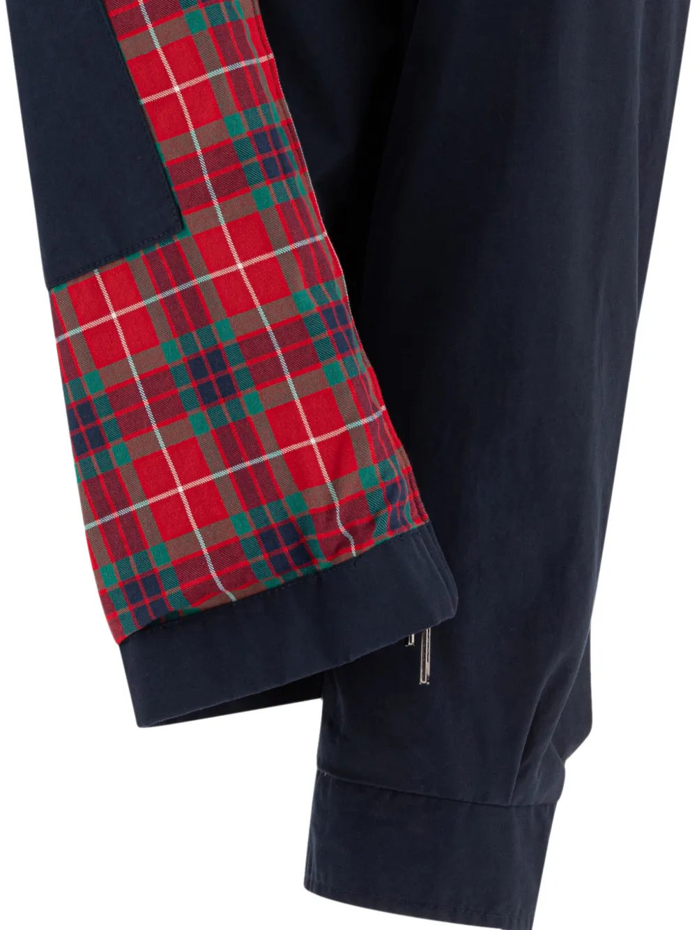 Baracuta Jack met ritssluiting Blauw