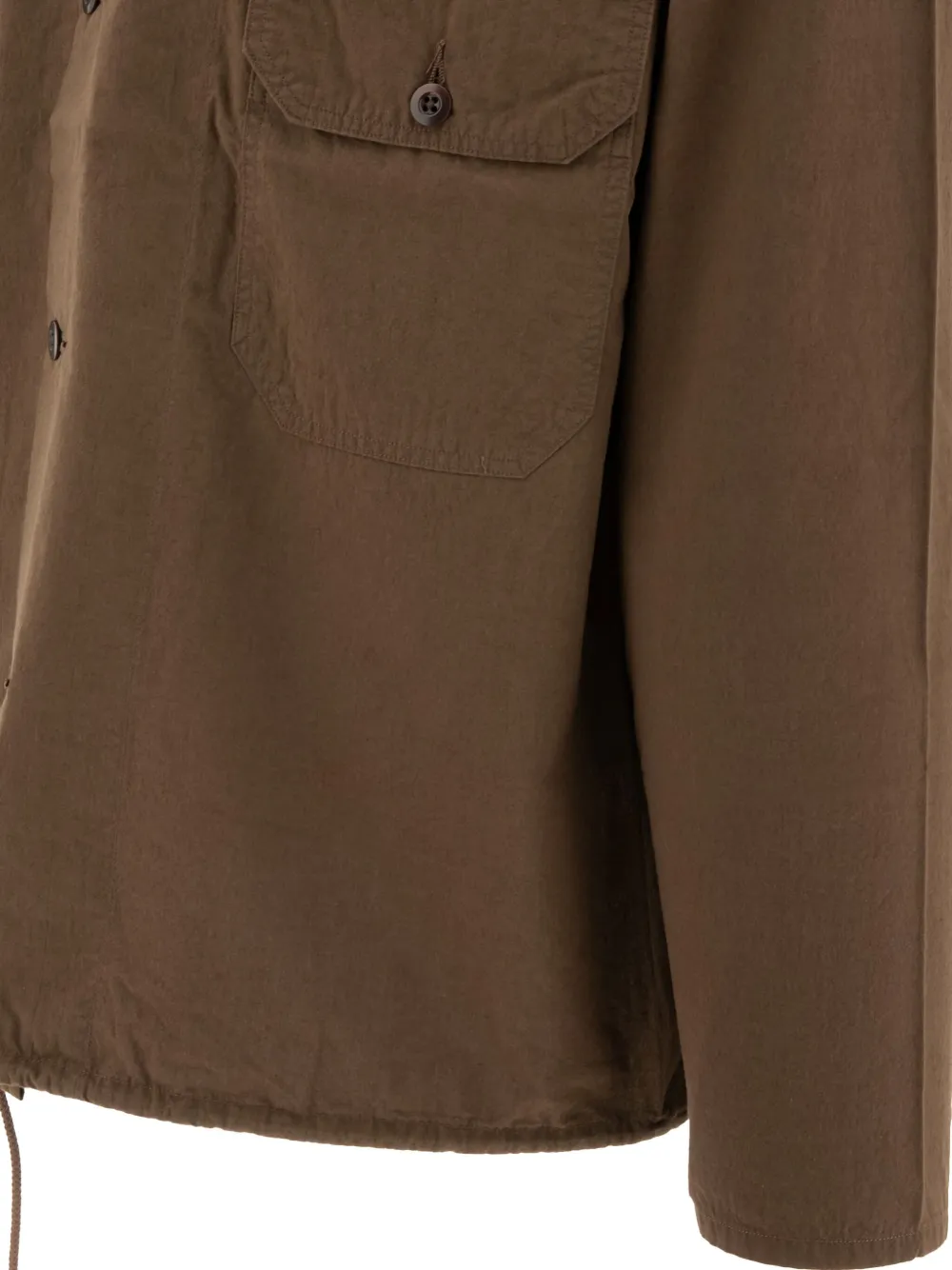 Nanamica High-density-parachute-fabric Jacket In Brown