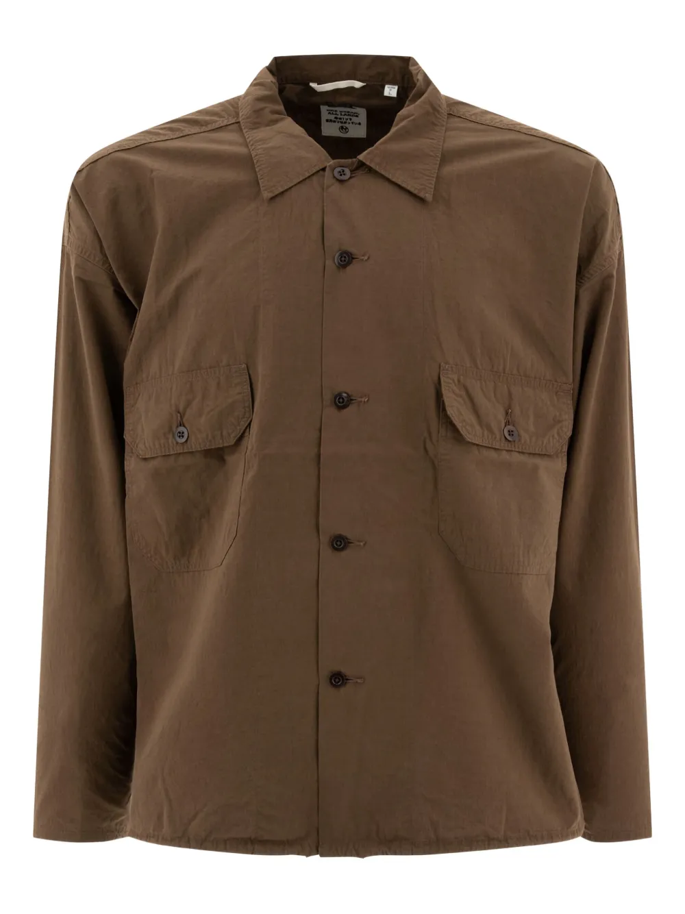Nanamica High-density-parachute-fabric Jacket In Brown