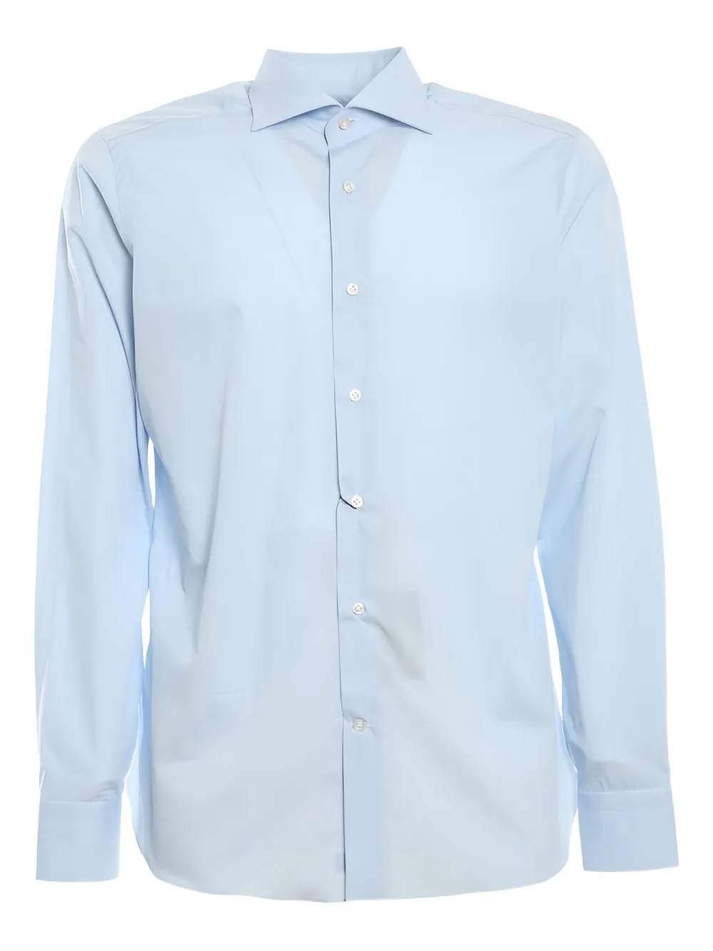 BORRIELLO NAPOLI cotton shirt - ブルー BORRIELLO NAPOLI cotton shirt - ブルー