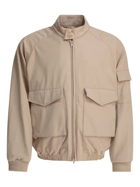 Kaptain Sunshine zip-fastening flap-pocket jacket