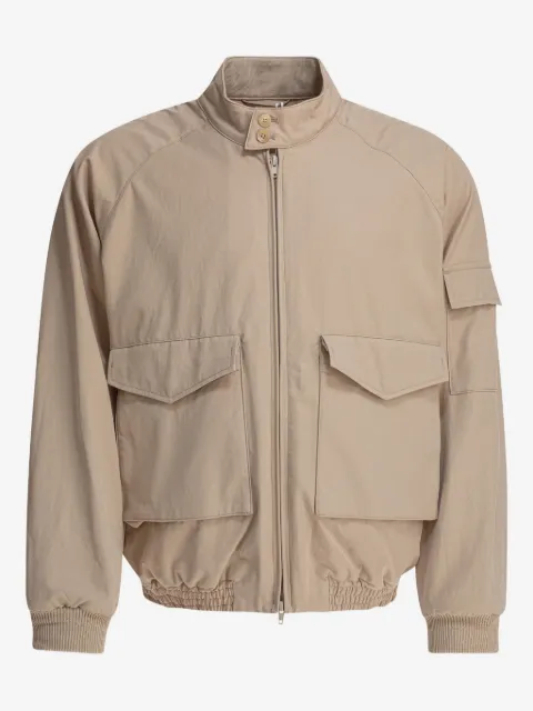 Kaptain Sunshine zip-fastening flap-pocket jacket