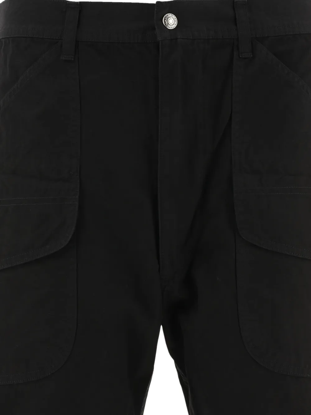 Orslow Utility-pocket Shorts In Black