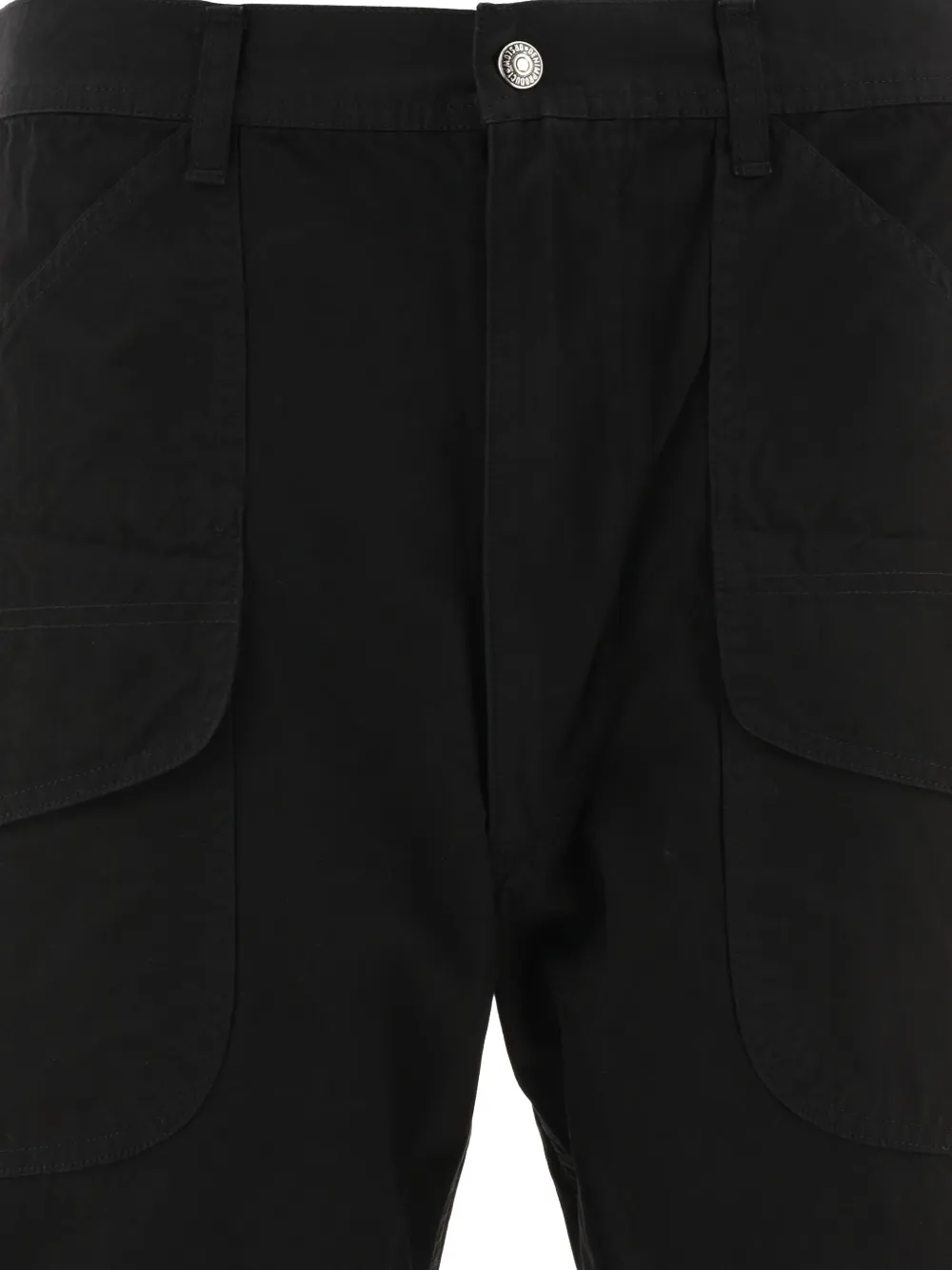 Orslow Utility-pocket Shorts In Black