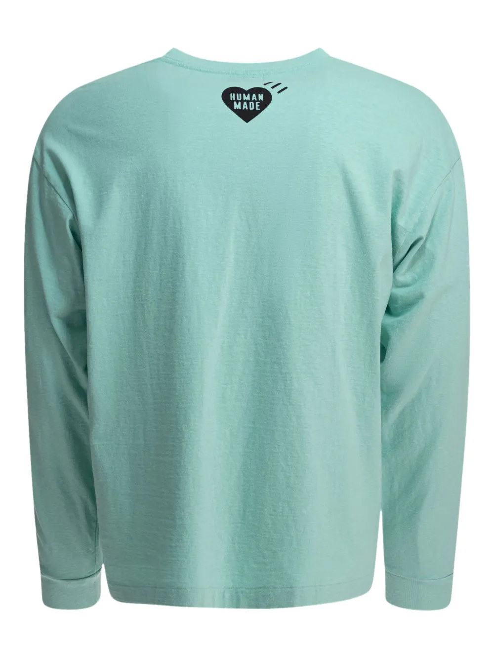 Human Made bear-graphic long-sleeve T-shirt - Groen