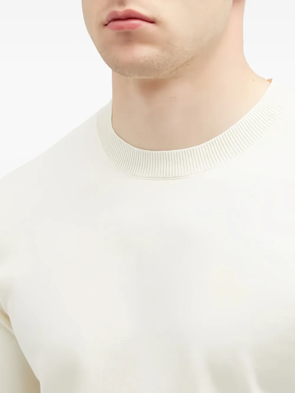 Norse Projects T-shirt met ronde hals en korte mouwen Wit
