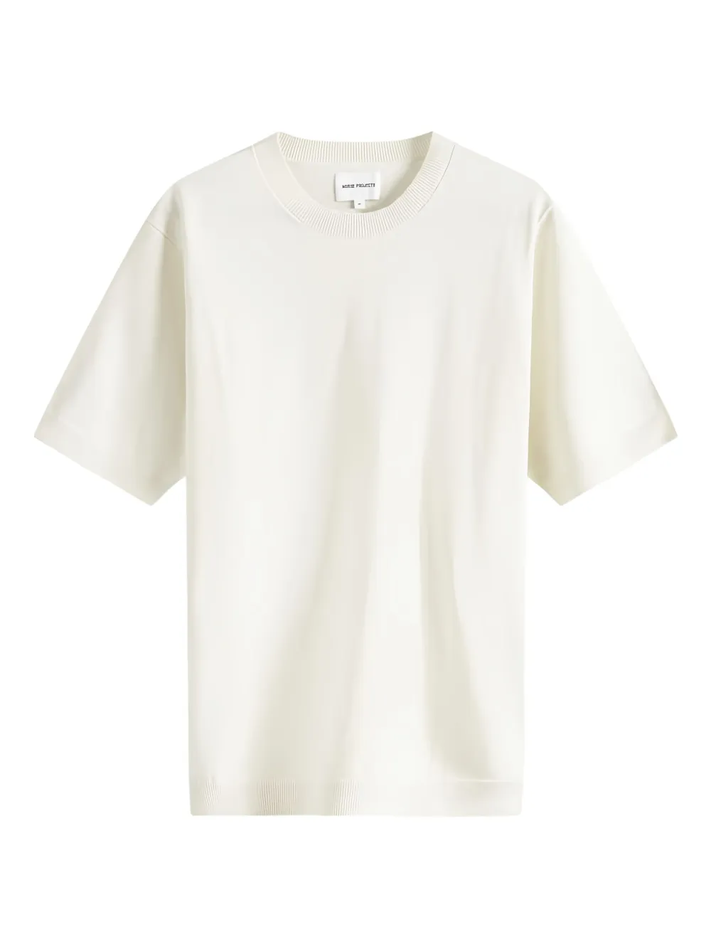 Norse Projects T-shirt met ronde hals en korte mouwen Wit