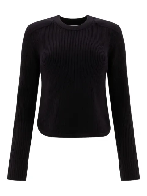 MARANT ÉTOILE ribbed panelled sweater
