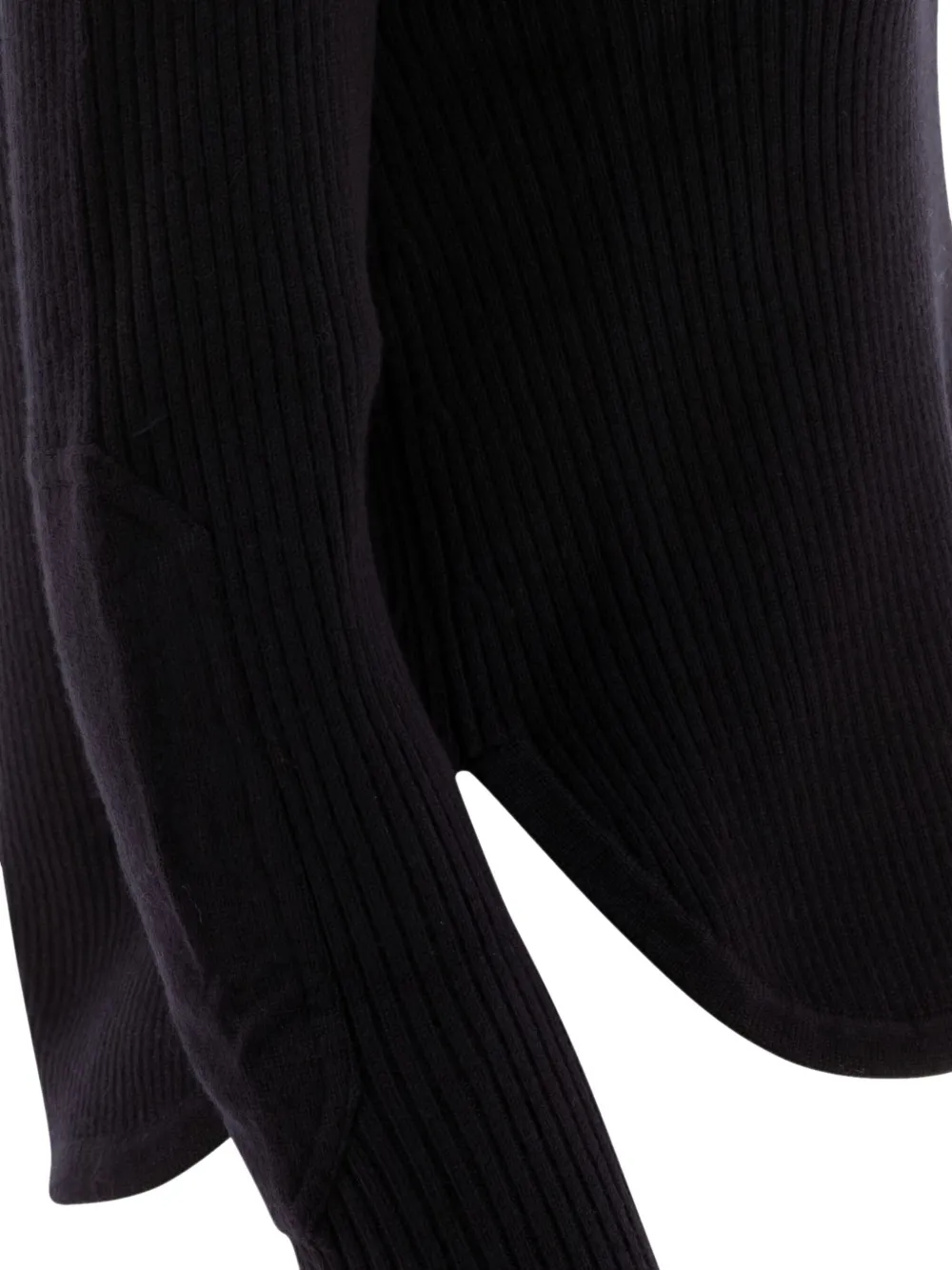 Isabel Marant Étoile Ribbed Panelled Sweater In Black