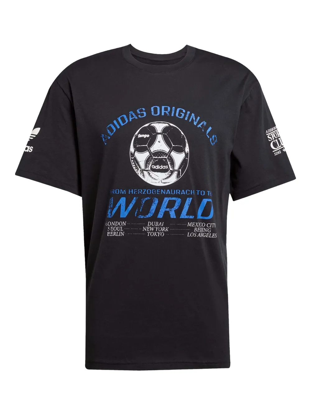 adidas 90s Soccer graphic T-shirt | Black | Image 1