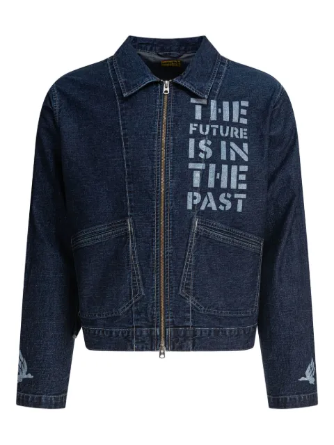 Human Made zip-front heart-logo jacket