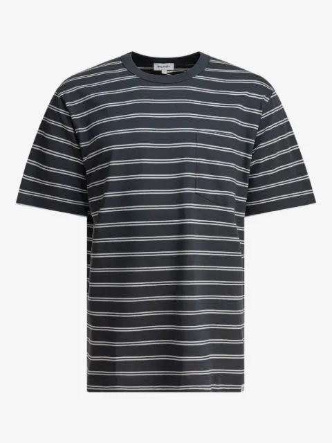 Norse Projects Camiseta listrada com bolso
