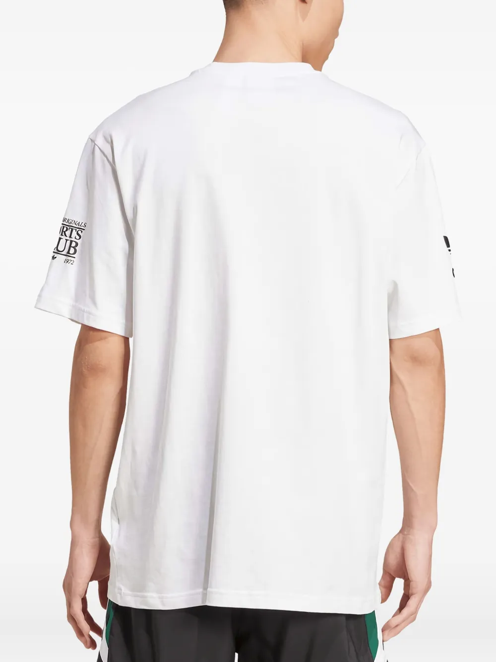adidas 90s voetbalshirt met grafische print Wit