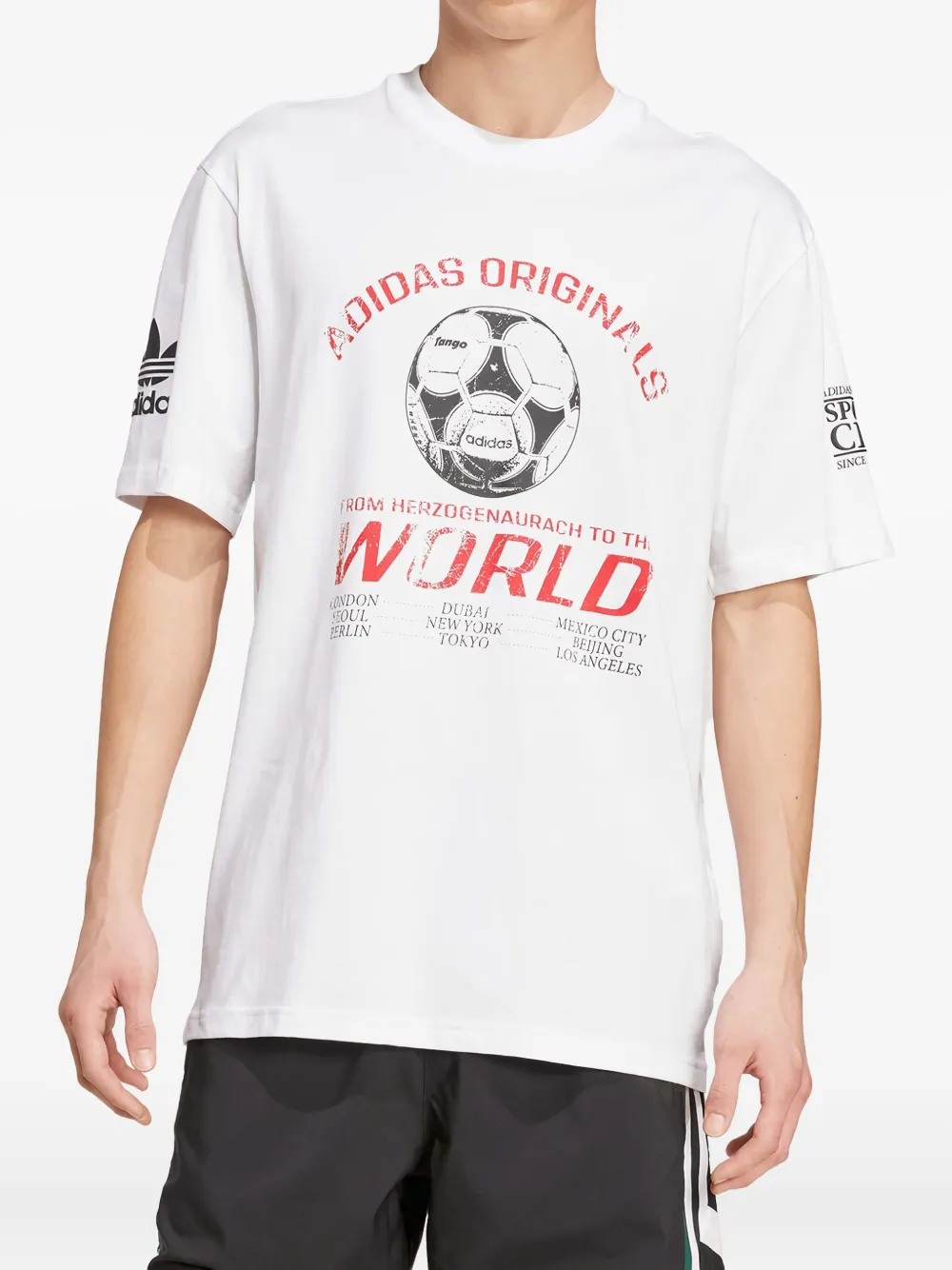 adidas 90's Football graphic-print T-shirt | T-Shirts | Image 2