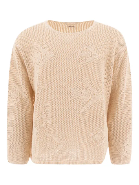 BODE Angel Fish cotton sweater