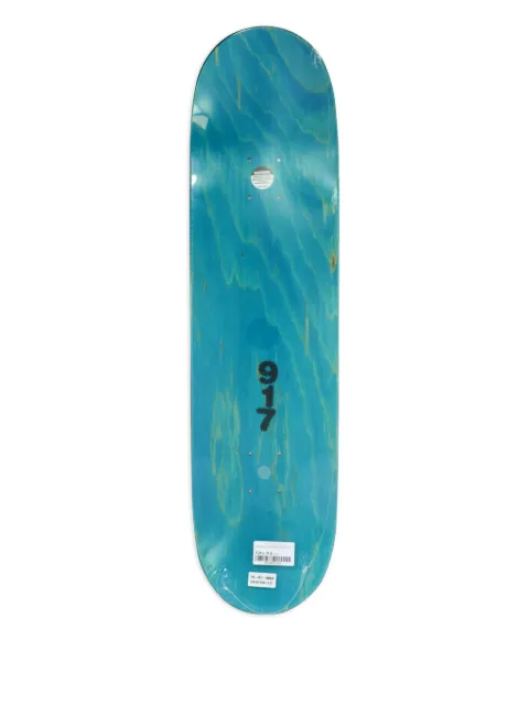 Call Me 917 butterfly pixel skateboard