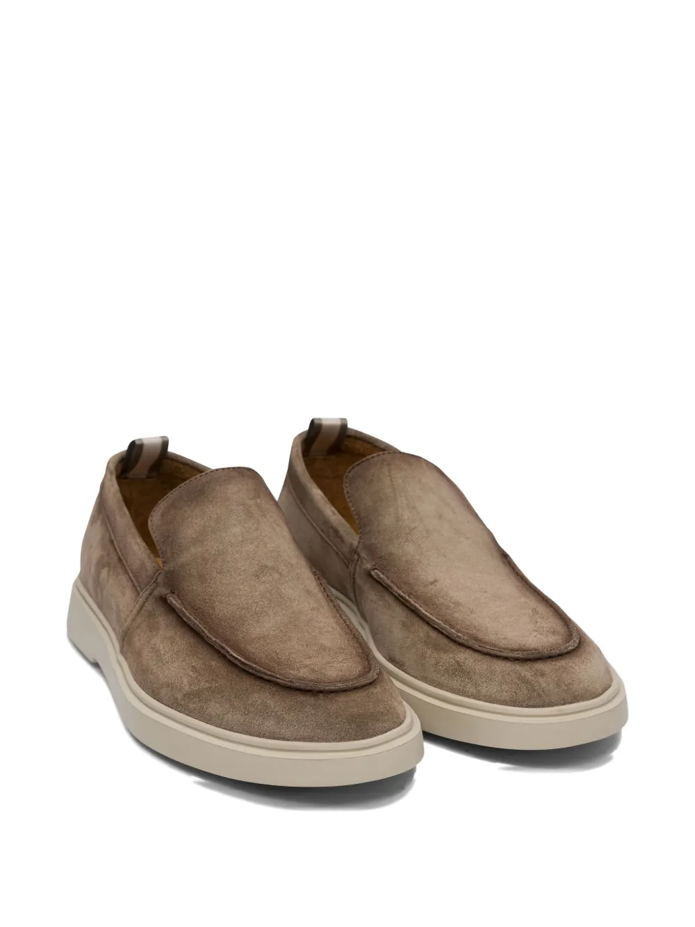 Officine Creative Suède loafers Bruin