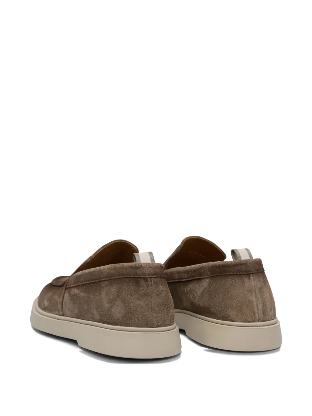 Officine Creative Suède loafers Bruin