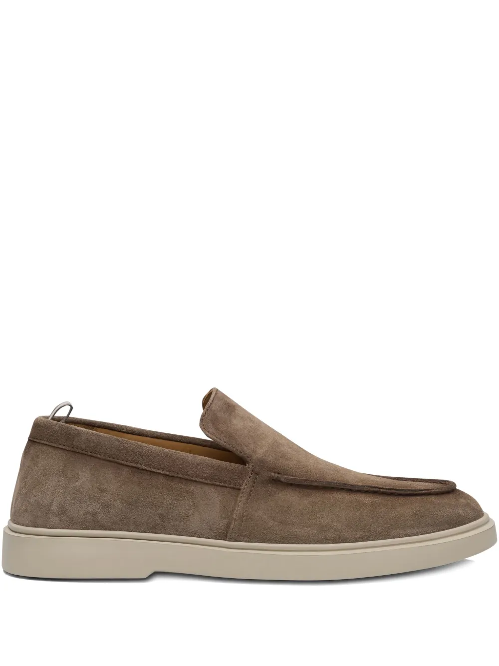 Officine Creative Suède loafers Bruin