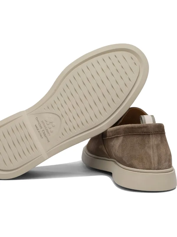 OFFICINE CREATIVEスエードチャッカ　シューズ　ブーツ　ローファー Officine Creative スエード ローファー | ブラウン | FARFETCH JP