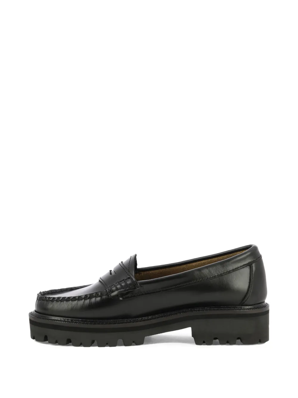 G.H. Bass & Co. Weejuns Super Lug penny leather loafers Black