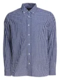 BEAMS PLUS gingham-check cotton shirt - Blue