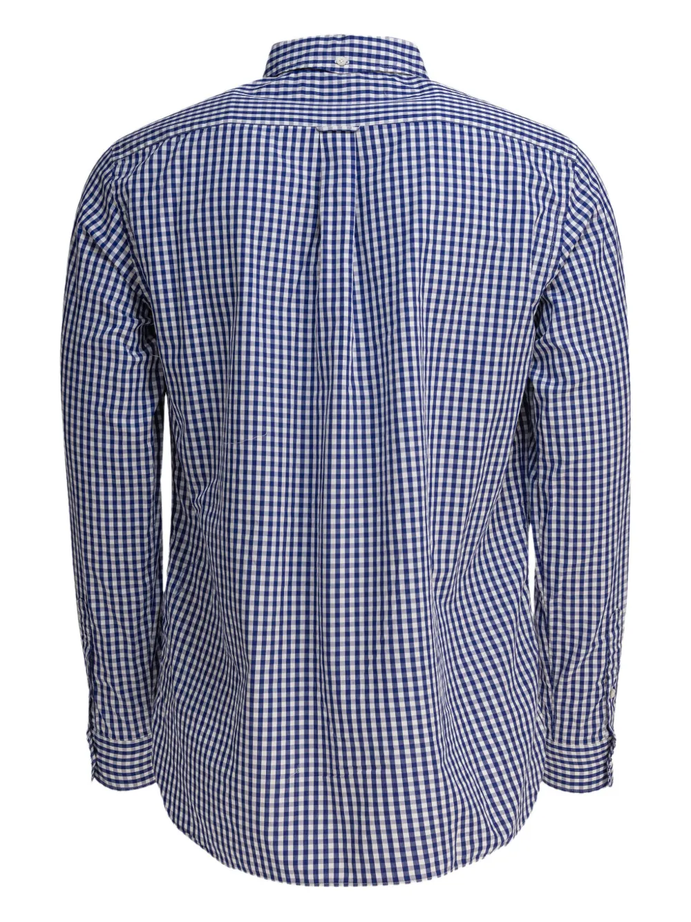 BEAMS PLUS gingham-check cotton shirt - Blauw