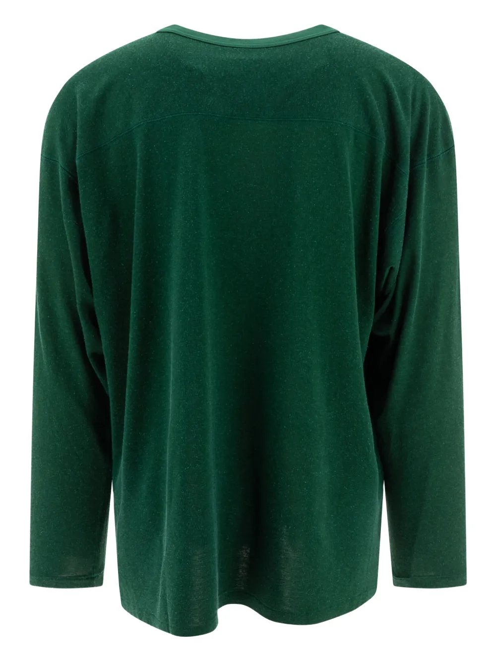 Nanamica long-sleeve V-neck T-shirt - Groen