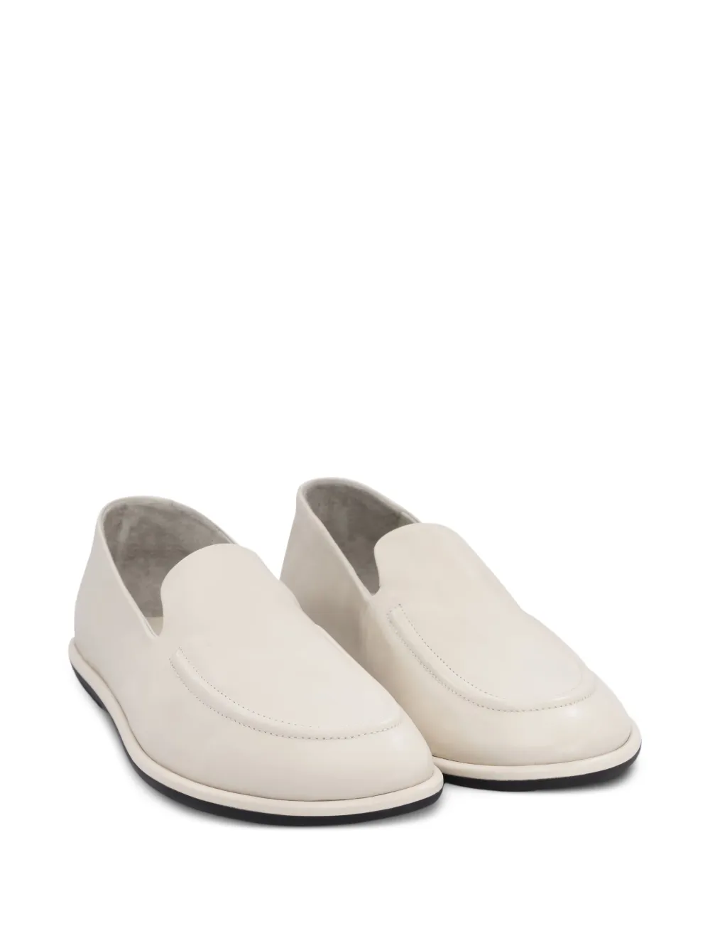 Officine Creative leather slip-on loafers - Beige