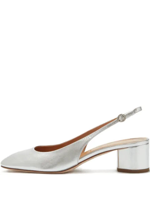 Aeyde 55mm Romy slingback block-heel pumps