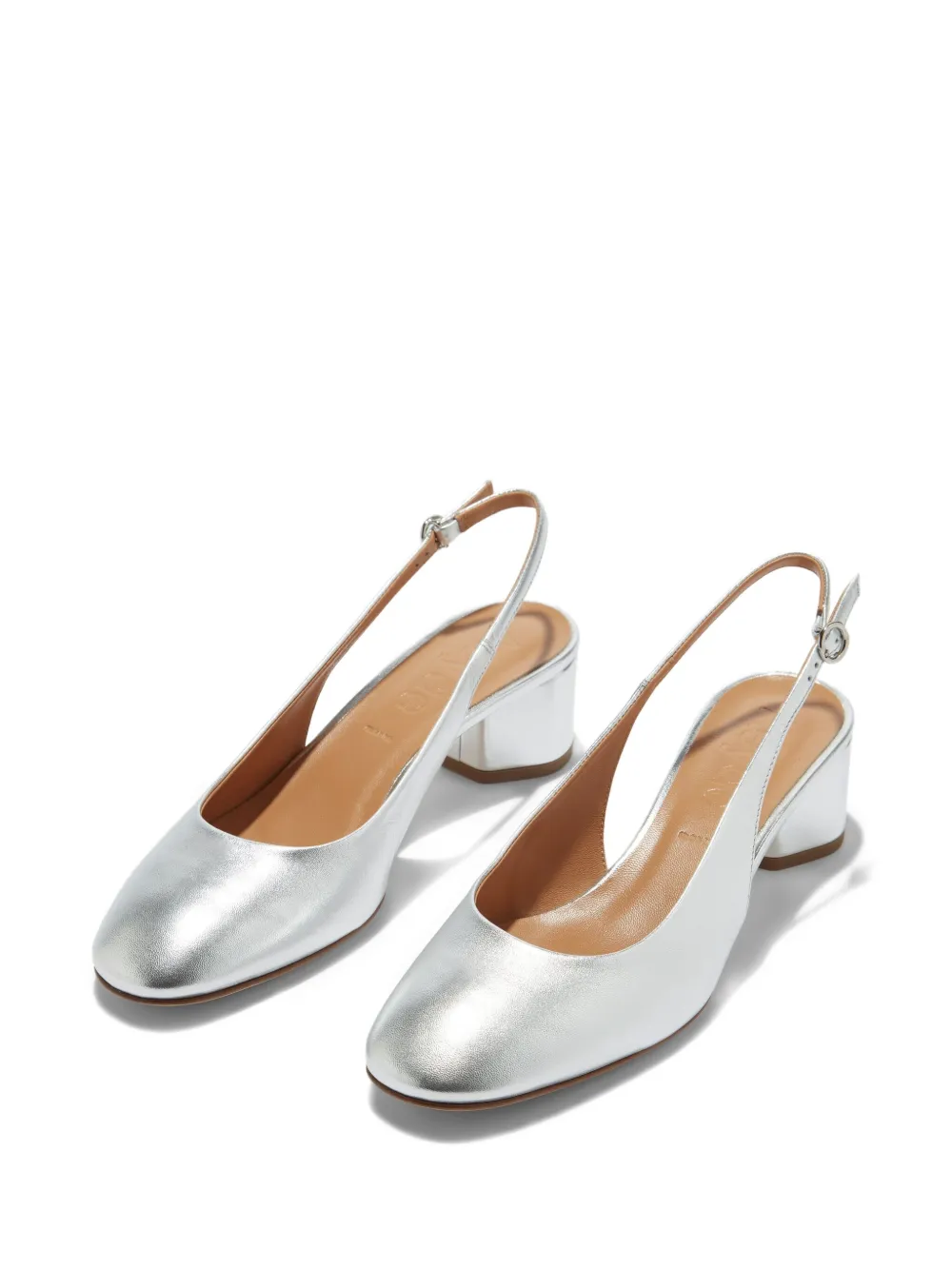 Aeyde 55mm Romy slingback block-heel pumps | Heeled Pumps | Image 2