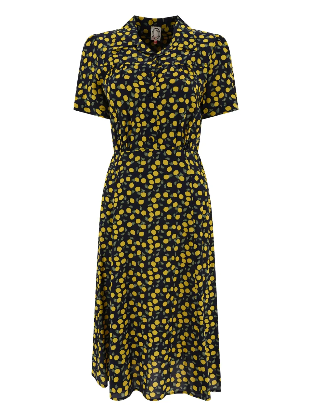 Angèle collared dress